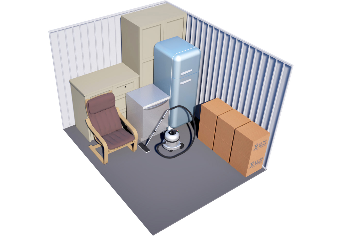 80 sq ft Storage storage unit