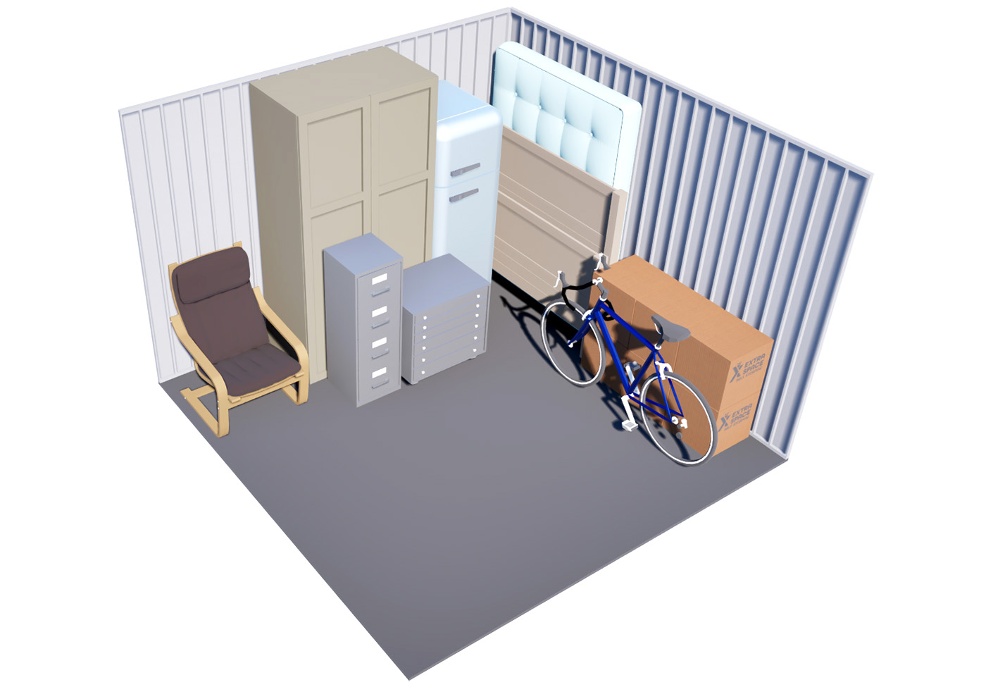 100 sq ft Storage storage unit