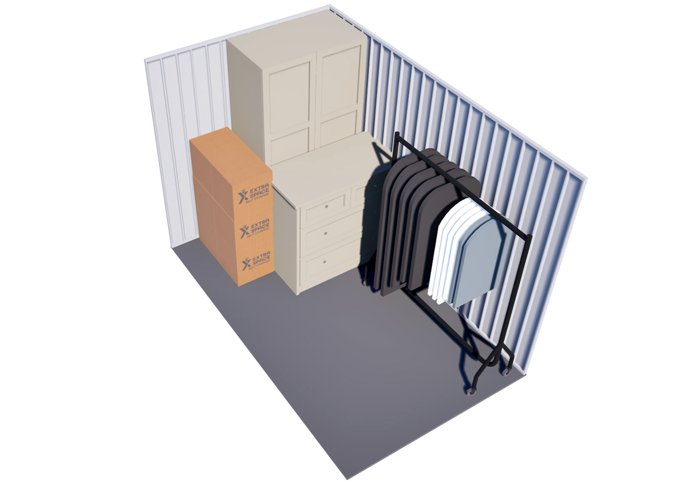 65 sq ft Storage storage unit