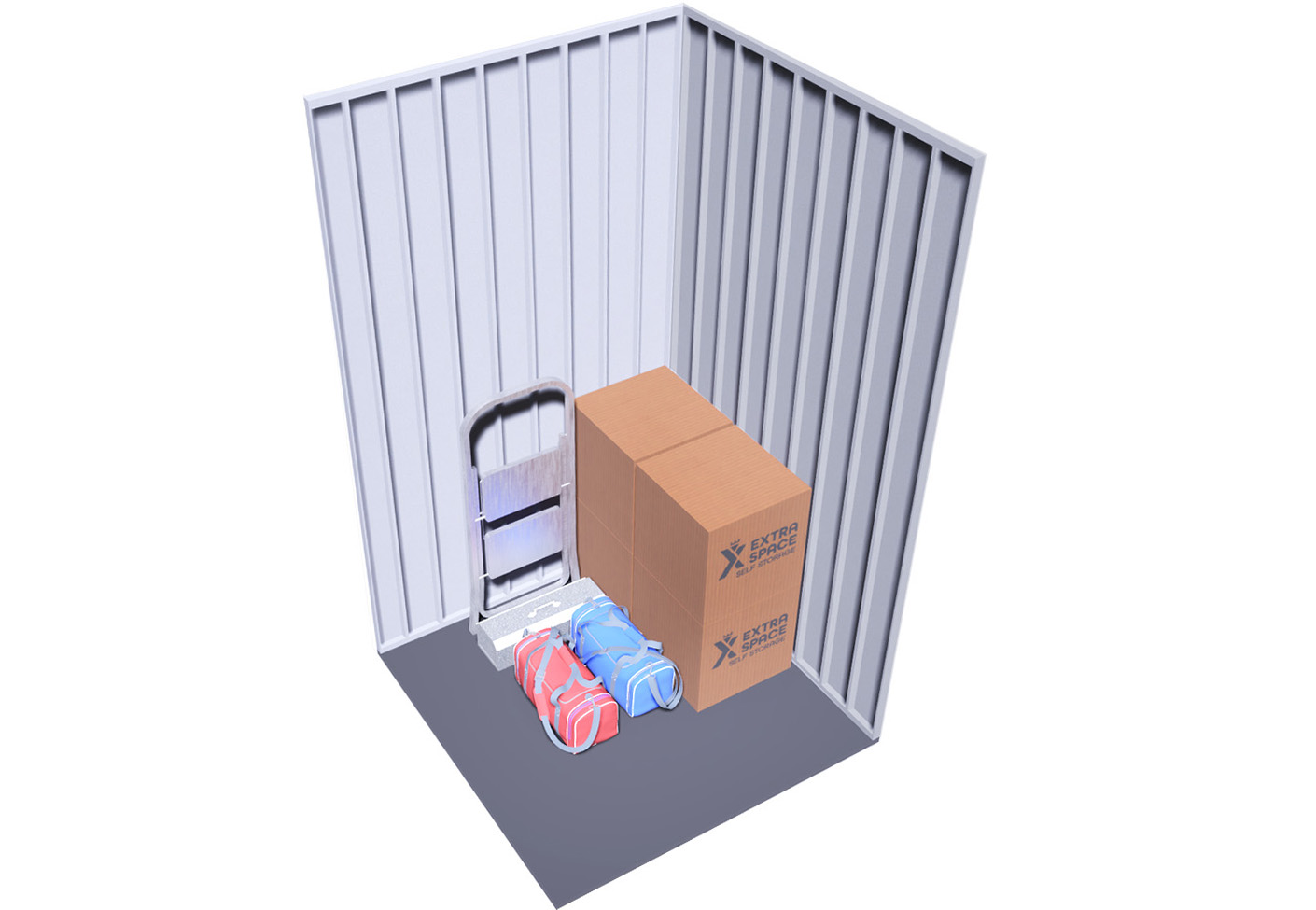 16 sq ft storage unit